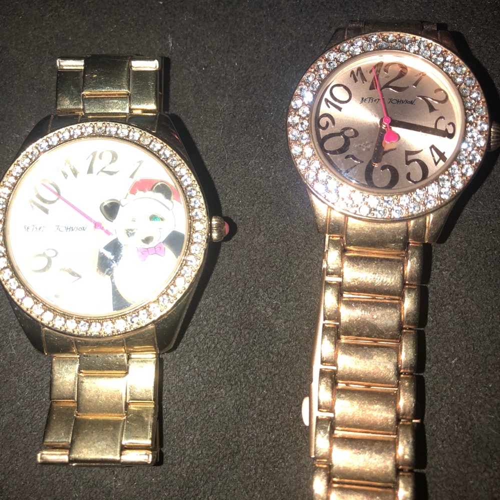 💕Betsy Johnson Watch Lot 💕